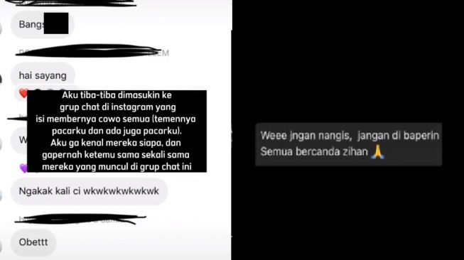 Kedok Bercanda, Wanita Syok Pergoki Sekelompok Teman Pacar Merendahkan dan Melecehkan Dirinya, Jahat Banget!