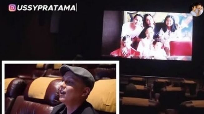 Artis Sewa Bioskop untuk Acara Pribadi (YouTube/Ussy Andhika Official)