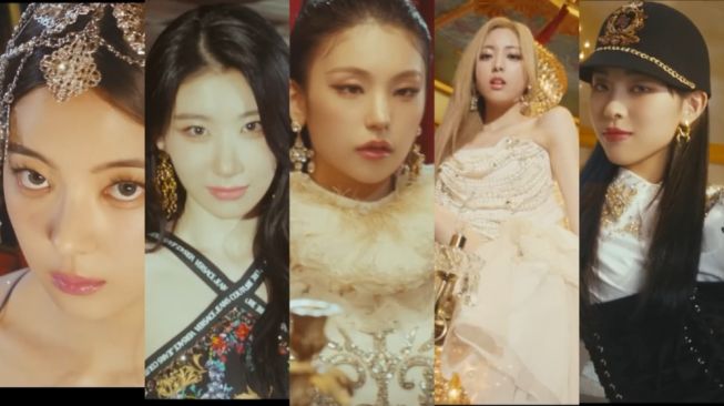 Bikin Penggemar Tak Sabar, ITZY Tampil Glamor di Cuplikan MV 'SNEAKERS' Jelang Comeback