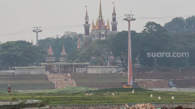 Revitalisasi TMII Terus Berjalan, Menteri PUPR Basuki Sebut akan Ada Pulau dan Anjungan Provinsi Anyar