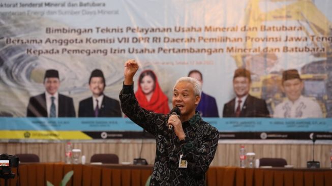 Di depan Pelaku Usaha Pertambangan, Ganjar Pranowo Blak-blakan: Jangan Takut untuk Mengurus Izin!