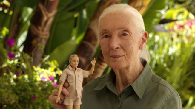 Tokoh Konservasi Gorila Jane Goodall Jadi Koleksi Seri Perempuan Inspiratif Barbie Terbaru