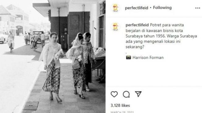 Foto Wanita Jaman Dulu Berkebaya Elegan Curi Perhatian, Netizen: Sosialita di Zamannya