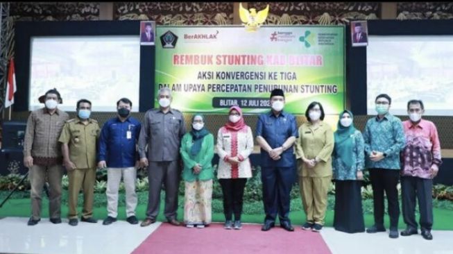 Bupati Blitar Buka Acara Rembuk Stunting untuk Monitoring dan Turunkan Kasu