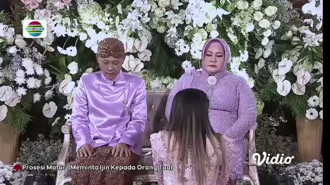 Potret Siraman Via Vallen(YouTube/Indosiar)