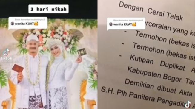 Nyesek! Baru 3 Hari Nikah, Perempuan Ini Ditinggalkan Suami Gegara Ibu Mertua