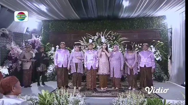 Potret Siraman Via Vallen(YouTube/Indosiar)