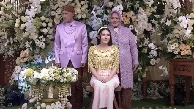 Momen siraman Via Vallen [YouTube/Indosiar]