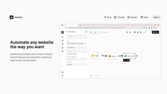 Automa Browser Extension. (Dok Automa)