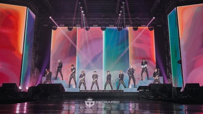 Potret Konser The Boyz di Jakarta [Mecima Pro]