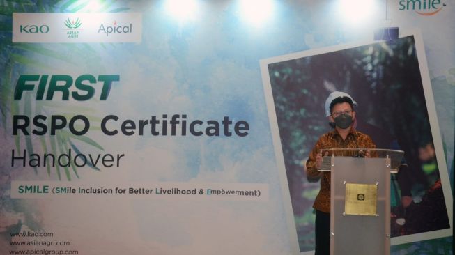 Kao, Apical & Asian Agri Rayakan Pencapaian Sertifikasi RSPO Pertama