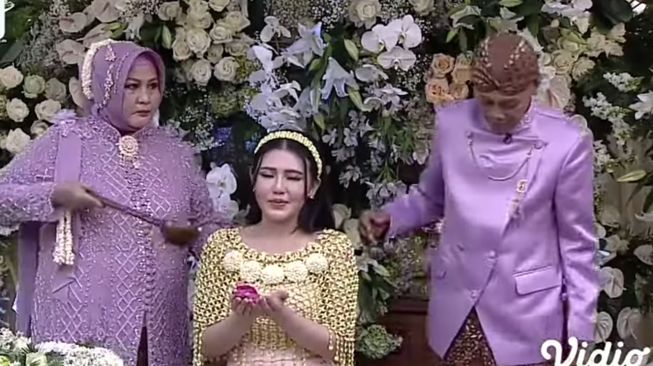 Potret Siraman Via Vallen(YouTube/Indosiar)