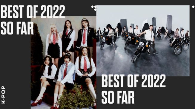 Berdasarkan TIDAL, Ini Dia Lagu K-Pop Terbaik di 2022 hingga saat Ini