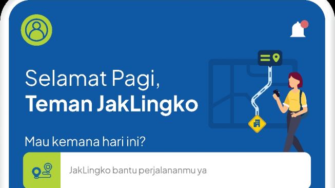 Aplikasi JakLingko. (Dok: Pemprov DKI Jakarta)