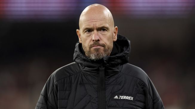 Manajer Manchester United, Erik ten Hag. [Martin KEEP / AFP]