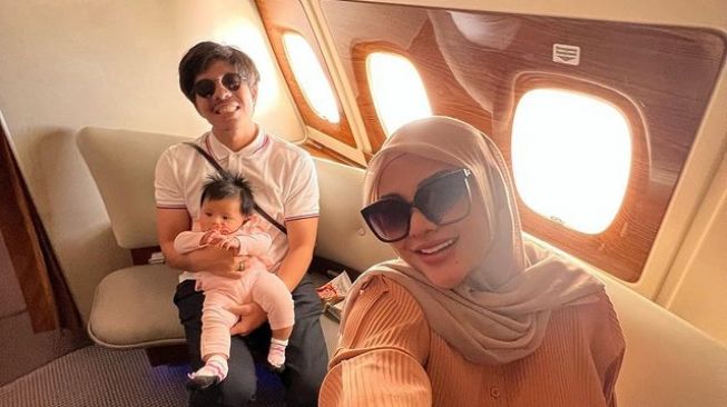 Potret Aurel Hermansyah Berangkat ke Italia (Instagram/aurelie.hermansyah)