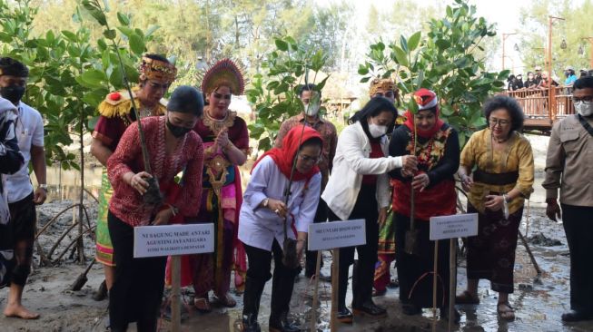 Dekopin Inisiasi Penanaman Sejuta Pohon Mangrove di 34 Provinsi di Indonesia