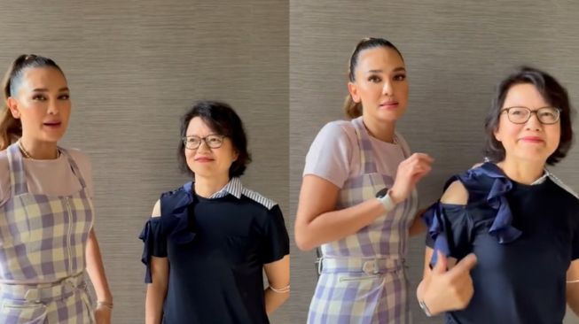 Foto: Luna Maya Tanyakan Harga Outfit Grace Tahir, Warganet: Ini Model Orang Kaya Sebenarnya (tiktok/lunamaya)