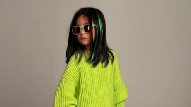  Zoey Anak Joanna Alexandra Pemotretan Ala Billie Eilish (instagram/@joannaalexandra)