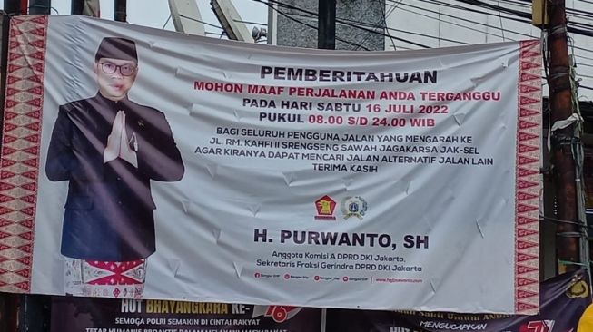 Gelar Resepsi Pernikahan Anak di Setu Babakan, Legislator DKI Purwanto Minta Warga Cari Jalan Alternatif Lain