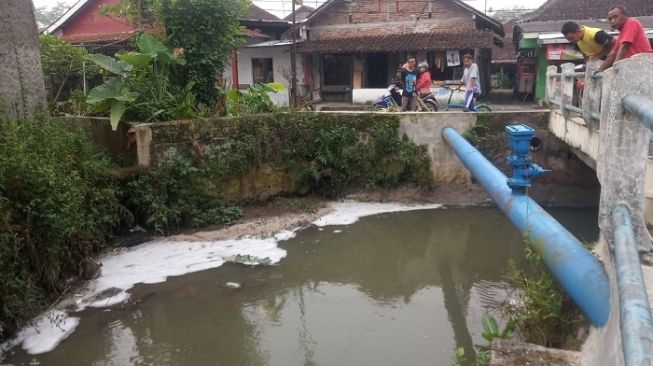 Pencemaran Kali Gandekan di Kota Magelang, PT LB Diduga Menjadi Penyebabnya