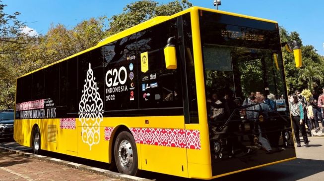 Bus listrik Presidensi KTT G20 akan hadir di PEVS 2022 [PEVS].