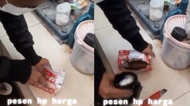 Emak-emak Suruh Buka Paket HP Rp 350 Ribu karena Takut Dibohongin, Warganet Malah Mengecam