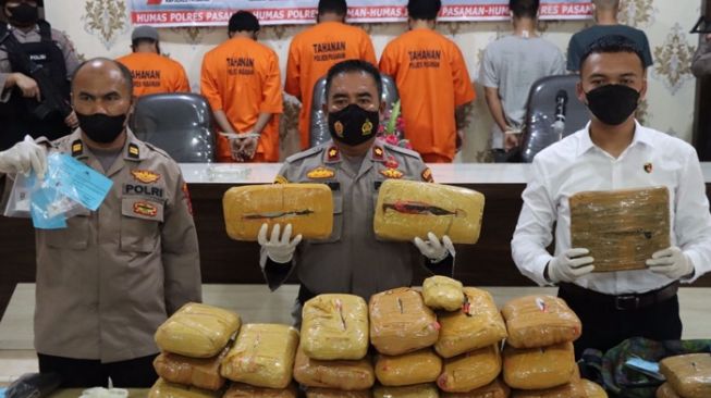 Operasi Antik Singgalang, Polres Pasaman Bekuk Jaringan Narkoba Antar Provinsi