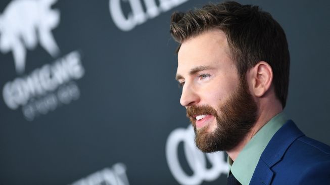 Chris Evans [Valerie Macon/AFP]