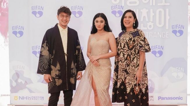 Potret Lydia Kandou di Korea (instagram/@filminang)