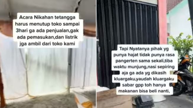 Rela Tutup Toko Tiga Hari dan Berbagi Listrik Demi Hajatan Tetangga, Pemilik Dibikin Kecewa: Dikasih Beras, Mie Remuk