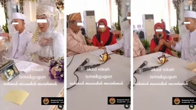 Viral Momen Haru Pasangan Tunawicara Lakukan Akad Nikah Pakai Bahasa Isyarat, Publik Ikut Terenyuh