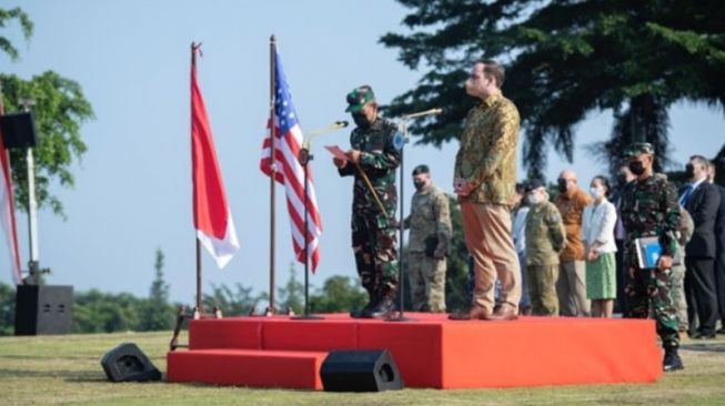 Ratusan Prajurit TNI Latihan Militer Bersama Tentara AS, Ada Apa?