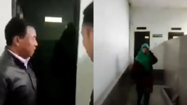 Viral, Penggerebekan Warga Terhadap Pasangan Pria dan Wanita Paruh Baya yang Diduga Berbuat Mesum di Toilet Masjid