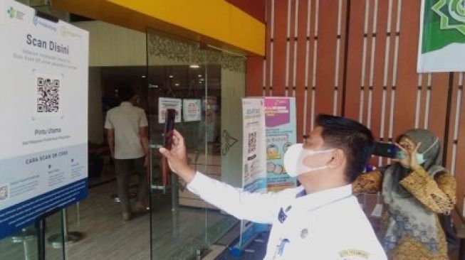 Pemko Pekanbaru Wajibkan Instansi Pemeritahan dan Tempat Umum Pasang QR 