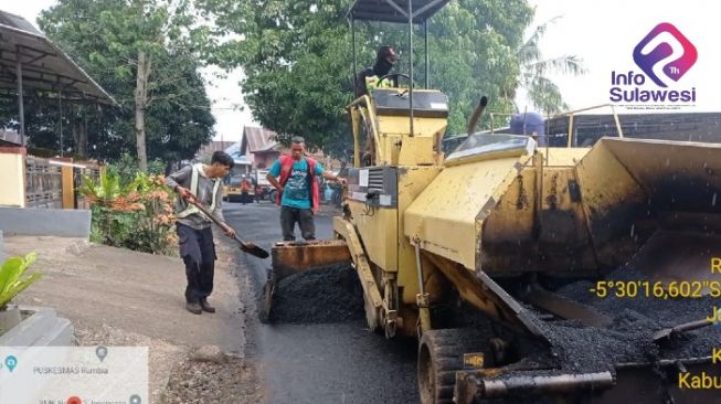 Realisasi Fisik Preservasi ruas Boro di Jeneponto Mencapai 56,62 Persen