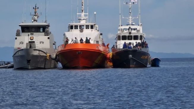 Kecelakaan Laut KM Cahaya Arafah, Tim SAR Cari Balita Korban Tenggelam Kaila Ismit