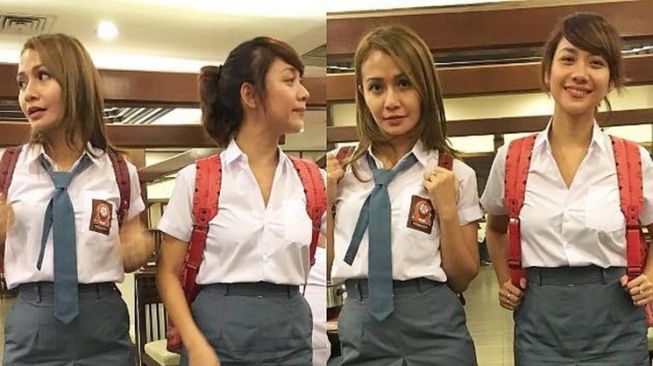 Gaya Penyanyi Pakai Baju SMA (instagram/@bclsinclair)