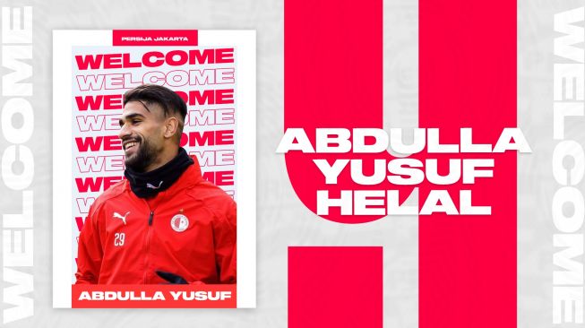 Resmi! Persija Akhirnya Umumkan Abdulla Yusuf Helal untuk Slot Pemain Asing Terakhir