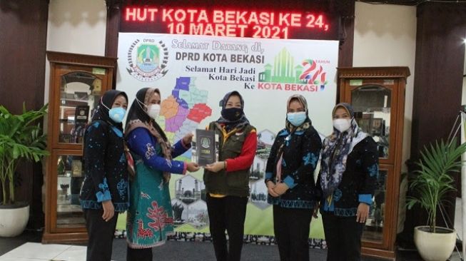 Sekretariat DPRD Kota Bekasi Terima Tamu Luar Provinsi Jabar