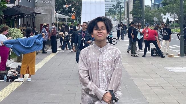 Potret Seleb Ikut Nongkrong di Citayam Fashion Week (instagram/@fatehhalilintar)