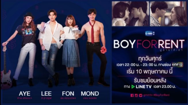 Rekomendasi Drama Thailand Boy For Rent: Nggak Punya Pacar? Sewa Aja!