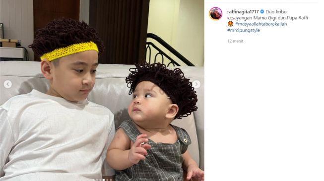 Rayyanza dan Rafathar (instagram/raffinagita1717)