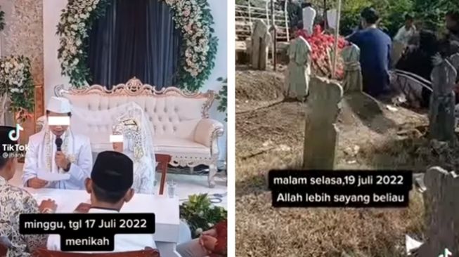 Pilu! Viral Kisah Pengantin Perempuan Meninggal Usai 2 Hari Menikah, Videonya Dibanjiri Air Mata