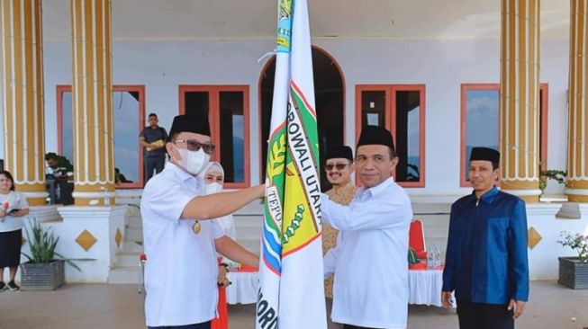 Bupati Morowali Utara Lepas Rombongan MTQ Tingkat Provinsi