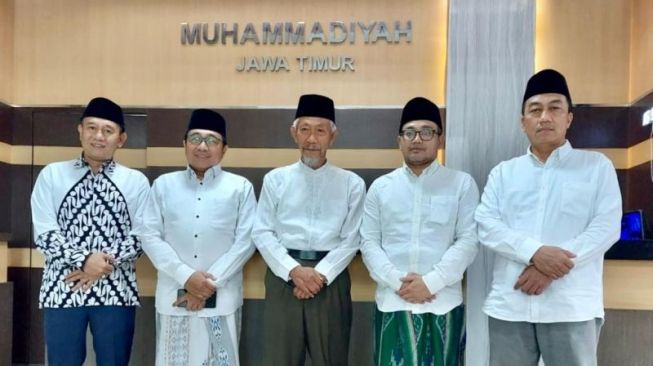 PWNU Jatim Silaturahim ke Muhammadiyah, Kiai Salam: Alhamdulillah Pertemuan Berlangsung Gayeng