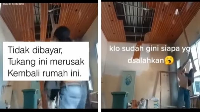 Tukang Bangunan Ngamuk Upah Tak Dibayar, Langsung Hancurkan Lagi Rumah yang Baru Jadi: Selamat Tinggal!