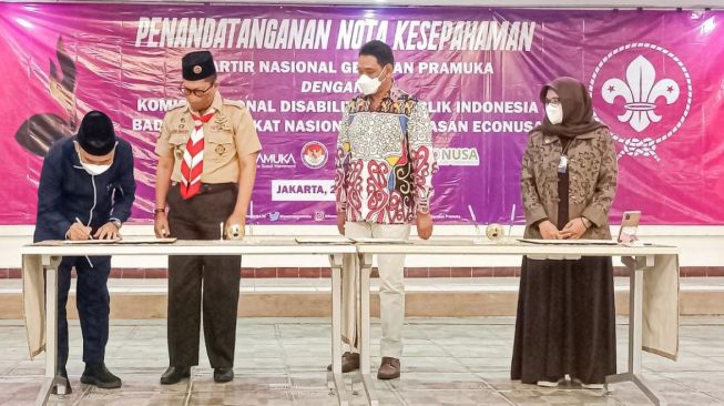 Jalin Kerja Sama dengan Gerakan Pramuka, Baznas: Pramuka Jadi Spirit Kami Dalam Tunaikan Tugas Selama Ini