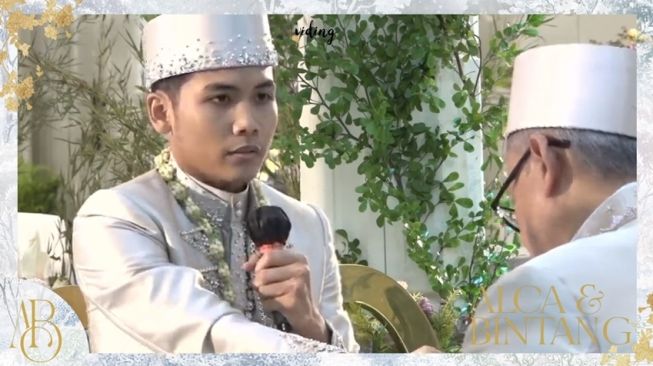 Momen pernikahan Bintang Emon [YouTube/Bintang Emon]