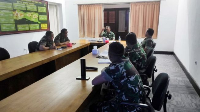Danrem 083/Bdj Siap Sukseskan Angka Cakupan Vaksinasi PMK